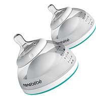 NANOBÉBÉ Transition Bottle 240ml, 2 pcs, Turquoise - Baby Bottle
