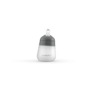 NANOBÉBÉ Silicone Baby Flexy Bottle 270ml, 1 piece, Grey - Baby Bottle