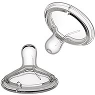 NANOBEBE Teat for Baby Bottles 2 pcs, Fast Flow - Teat