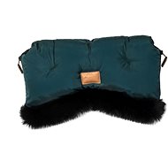 FLOO FOR BABY Sleeve Alaska, Bottle/Black - Stroller Hand Muff
