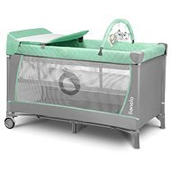 LIONELO Flower, Turquoise - Travel Bed