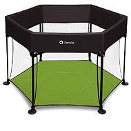 LIONELO playpen Roel, Green Limon - Baby Playpen