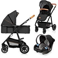 LIONELO 3-in-1 Amber Grey Graphite - Baby Buggy