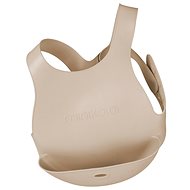 MINIKOIOI Silicone with Pocket - Bubble Beige - Bib
