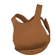 MINIKOIOI Silicone with Pocket - Woody Brown - Bib