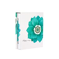 GOLD BABY Photo Album XL with Cover Flower - Photo Album