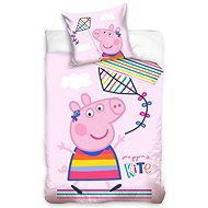 TIPTRADE Double-sided - Pepina Piggy's Drag Race, 100×135cm - Children's Bedding