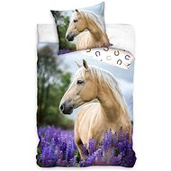 TIPTRADE Reversible - Horse Palomino, 140×200cm - Children's Bedding