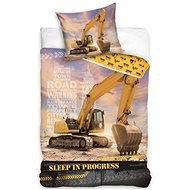 TIPTRADE Reversible - Yellow Dredge, 140×200cm - Children's Bedding