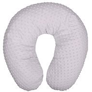 WOMAR Universal Nursing Pillow in Minky Grey, Light - Nursing Pillow
