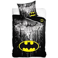 CARBOTEX Reversible - Batman Steel Logo 140×200cm - Children's Bedding