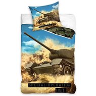 TIPTRADE Reversible - Tank Special Operation 140×200cm - Children's Bedding