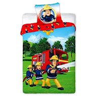 FARO Double-sided - Fireman Sam Garden, 140×200cm - Children's Bedding