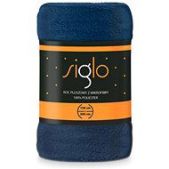 FARO blanket microfleece Siglo blue, 150×200 cm - Blanket