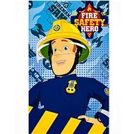 FARO gyerek törülköző Sam, a tűzoltó - Hős 30×50 cm - Gyerek fürdőlepedő