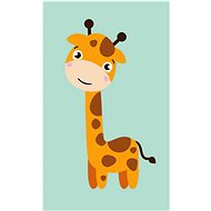 FARO Children's Bath Towel Giraffe 30×50cm - Children's Bath Towel