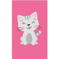 FARO Children's Bath Towel Kitty 30×50cm - Children's Bath Towel