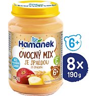 HAMÁNEK Fruit Mix with Spelt 8× 190g - Baby Food