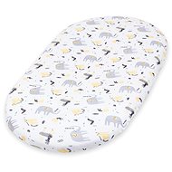 CEBA Stroller Sheet 73-80×30-37 cm 2 pcs Dark Grey + Elephant - Bedsheet