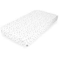 CEBA Stretch Sheet Gauze with Elastic 120×60 Grey Stars - Bedsheet