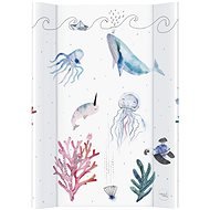 CEBA Changing Pad 2-sided MDF 70 × 50cm Watercolour World Ocean - Changing Pad