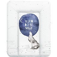 CEBA Changing Pad for Commode 70 × 50cm Watercolour World Born to be Wild - Changing Pad