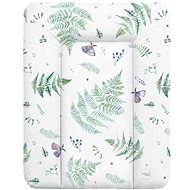 CEBA Changing Pad for Chest of Drawers 70 × 50cm Watercolour World Polypody - Changing Pad