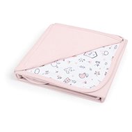 CEBA Baby Blanket 90 × 100 Candy Pink + Bird World - Blanket