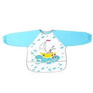 BabyOno Bib with Long Sleeves Baby Adventurer 35 × 40cm (24 m+), Mix of Colours - Bib