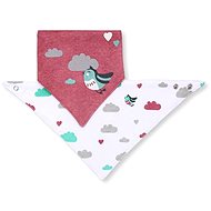 BabyOno Drool Cup Small Bird 2 pcs (0 m+) - Bib