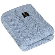 YOSOY Dreamy Combed 100% cotton, 75 × 100cm, Blue - Blanket