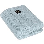 YOSOY Dreamy  100% Brushed Cotton, 75 × 100cm, Light Blue - Blanket