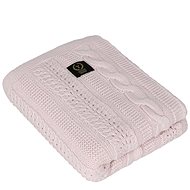 YOSOY Dreamy Brushed 100% Cotton, 75 × 100cm, Powder Pink - Blanket