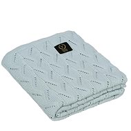YOSOY Spring in 100% Brushed Cotton, 90 × 80cm, Light Blue - Blanket