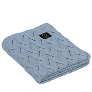 YOSOY Spring in 100% Brushed Cotton, 90 × 80cm, Blue - Blanket
