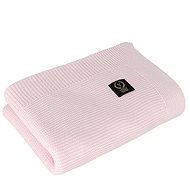 YOSOY French  100% Brushed Cotton, 100 × 80cm, Light Pink - Blanket