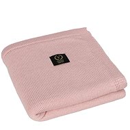 YOSOY 100% Merino Wool Jersey, 80 × 80cm, Light Pink - Blanket
