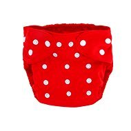 SIMED Mila with Adjustable Size, Red 0102 - Nappies