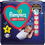PAMPERS Night Pants size 4 (25 pcs) - Nappies