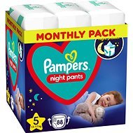 PAMPERS Night Pants size 5 (4×22 pcs) - Nappies