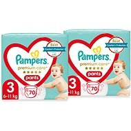 PAMPERS Premium Care Pants vel. 3 (140 ks) - Nappies