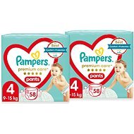PAMPERS Premium Care Pants vel. 4 (116 ks) - Nappies