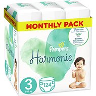 PAMPERS Harmony size 3 (124 pcs) - Disposable Nappies
