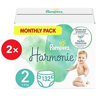 PAMPERS Harmony size 2 (264 pcs) - Disposable Nappies