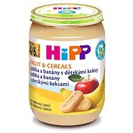 HiPP Organic Apples and Bananas with Baby Biscuits from 4 - 6 months, 190g - Baby Food