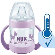 NUK Nature Sense Learning Bottle with temperature control 150 ml purple - Baby cup