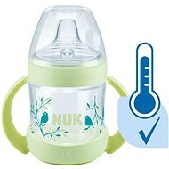 NUK Nature Sense Learning Bottle with temperature control 150 ml green - Baby cup
