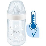 NUK Nature Sense Cumisüveg hőmérsékletjelzővel 260 ml fehér - Cumisüveg