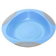 BabyOno bébi tányér tapadókoronggal, kék színű - Gyerek tányér