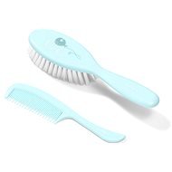 BabyOno super soft hair brush, turquoise - Children's comb